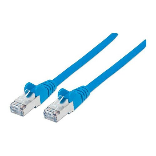 Intellinet Patch Cable, Cat6 compatible,7.5m, Blue, 342629 Cene