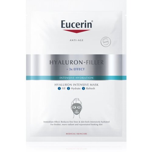 Eucerin Hyaluron-Filler + 3x Effect hialuronska intenzivna maska 1 kos Cene