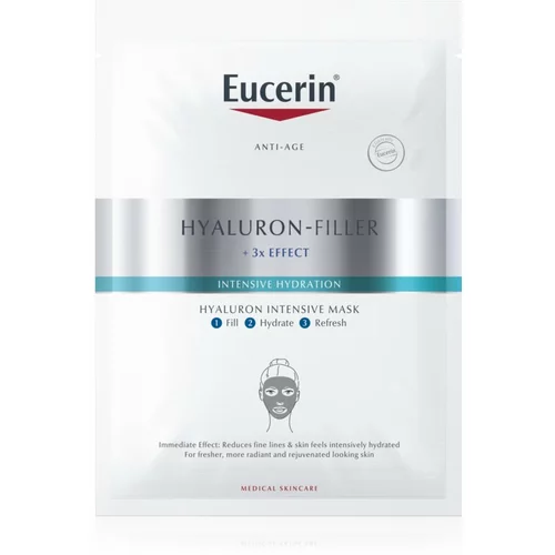 Eucerin Hyaluron-Filler + 3x Effect intenzivna hijaluronska maska 1 kom