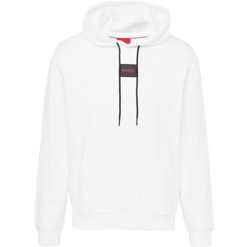 Hugo Sweater majica 'Daratschi' crvena / crna / bijela