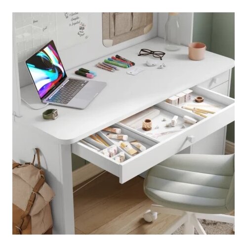 Cilek Varia white wide radni sto ( 20.94.1105.00 ) Slike