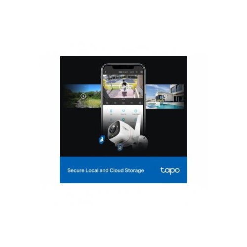 Tp-link Tapo C325WB dnevna/nočna 2K QHD 4MP IP66 WiFi bela zunanja nadzorna kamera Slike