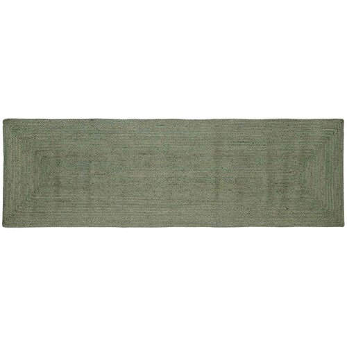  Tepisi za područja Pravokutni Maslinastozelena 80 x 250 cm Juta Cijene