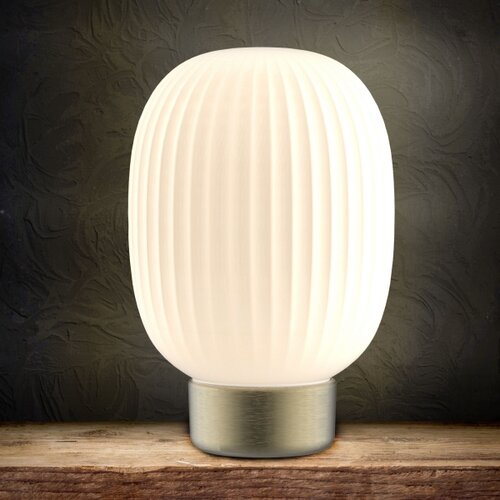  LED prigu&amp;scaron;iva dodirna stona lampa LATTE LED/1,8W/5V USB 2000 mAh zlatna/bela Slike