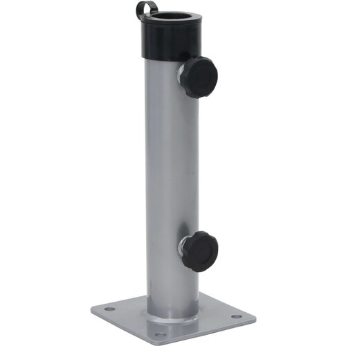  Baza suncobrana za stup &Oslash; 38/48 mm srebrna čelična Cijene
