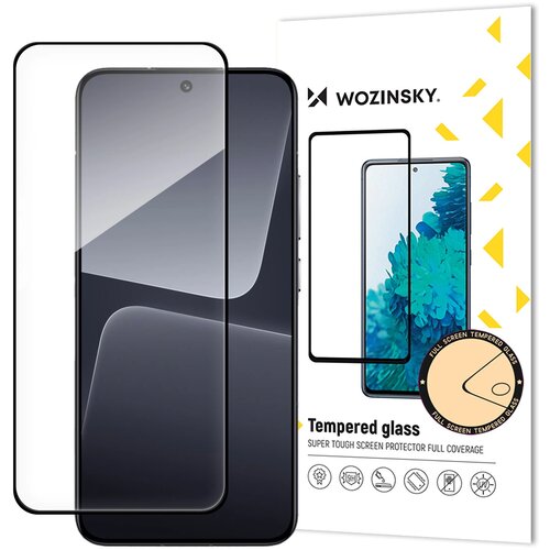Wozinsky KALJENO STEKLO POLNO LEPILO S ČRNIM OKVIRJEM ZA XIAOMI 14, (21833074) Cene
