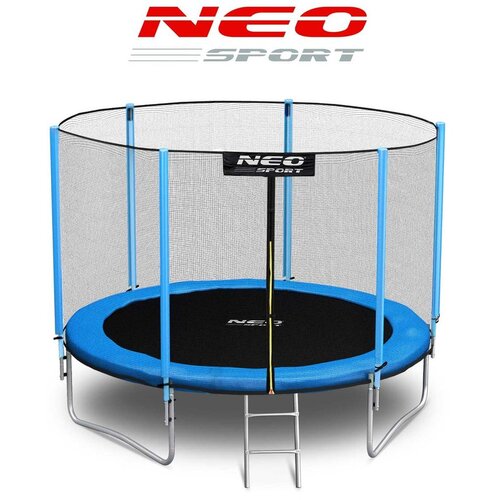  Vrtni trampolin 6ft/183cm s vanjskom mrežom i neo-sportskim ljestvama Slike