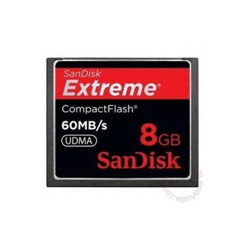 Sandisk Compact Flash 8GB Extreme 60MB/s memorijska kartica Slike