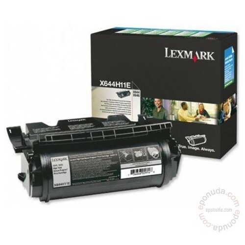 Lexmark X644H11E black toner Slike
