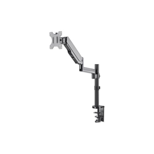 Manhattan Stolni nosač za monitor 43,2 cm (17) - 81,3 cm (32) Vrtljivi nosač, Podesiv po visini, Nagibni i okretni Slike