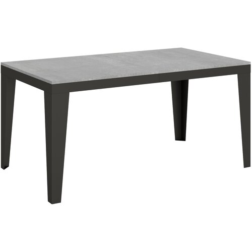 Itamoby &amp;nbsp; Flame Evolution (90x160/420 cm) - siva, barva nog: antracit - raztegljiva jedilna miza, (20842051) Slike