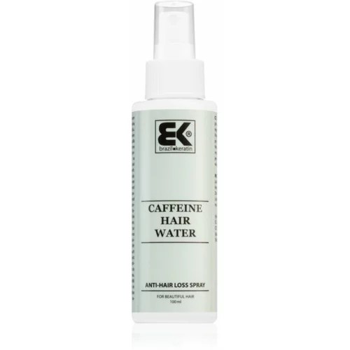 Brazil Keratin Caffeine Hair Water Anti-Hair Loss Spray nega proti izpadanju las za oslabljene lase 100 ml