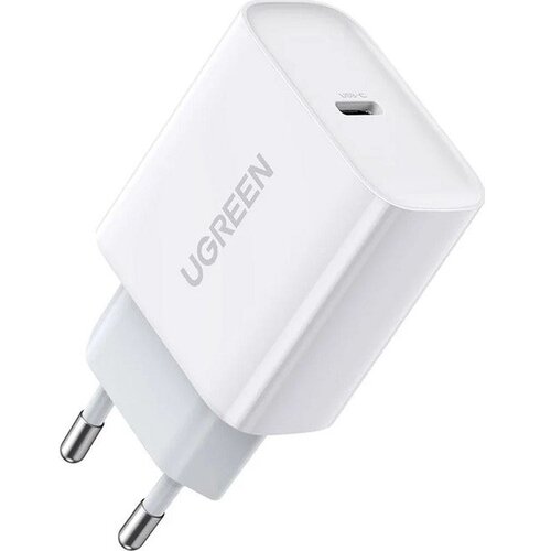 Ugreen USB Power Delivery 3.0 Quick Charge 4.0+ 20W 3A mains charger (white) Slike