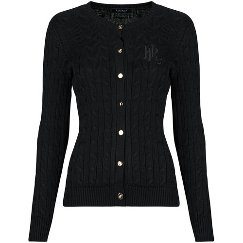 Polo Ralph Lauren Telovniki &amp;amp; Jope SWEATER CARDIGAN Črna Slike