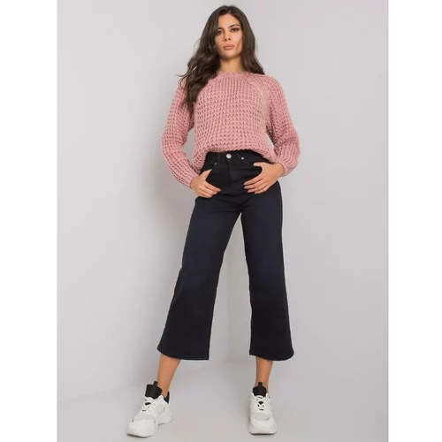 Fashion Hunters Allerdale SUBLEVEL black high waist flare jeans