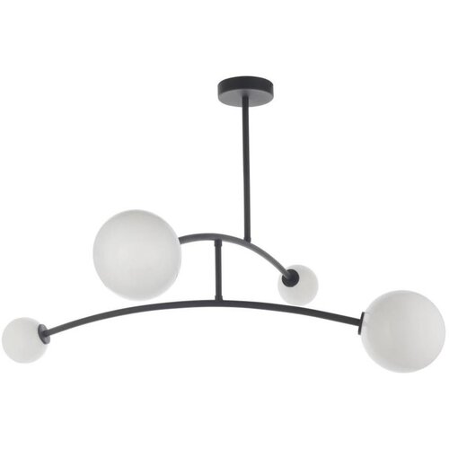  Endon 92940 - Luster na &scaron;ipci BALANCE 4xG9/3W/230V crna/bela Cene