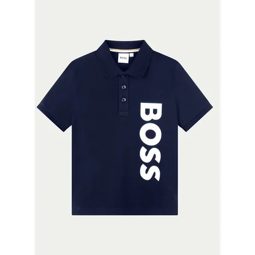 Boss Polo majica J50703 D Mornarsko modra Regular Fit