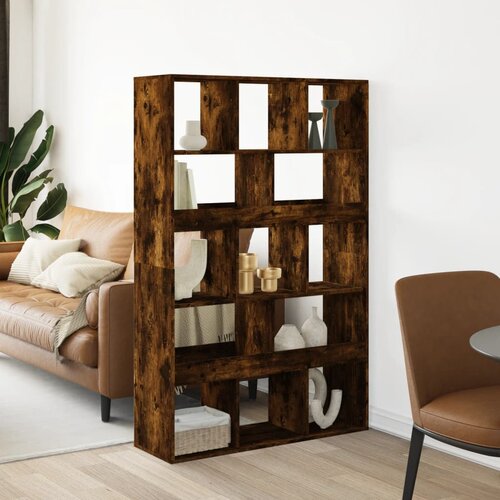 Furnova Pregrada za prostor dimljen hrast 100x33x156,5 cm inž. les, (21950690) Cene