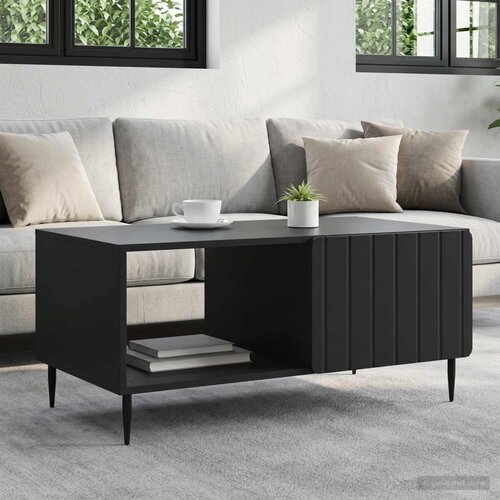  Kava Stol Crna 90 x 50 x 40 cm Konstruirano drvo Cene