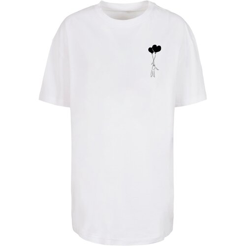 Merchcode Women&amp;#039;s T-shirt Love In The Air Oversized Boyfriend white Slike
