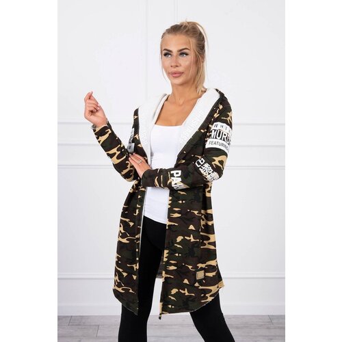 Kesi Coatee subtitled khaki+beige Slike