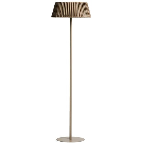 Kave Home LED prenosljiva/stoječa zunanja svetilka s solarnim panelom (vi&amp;scaron;ina 160 cm) Aldet &amp;ndash; Slike