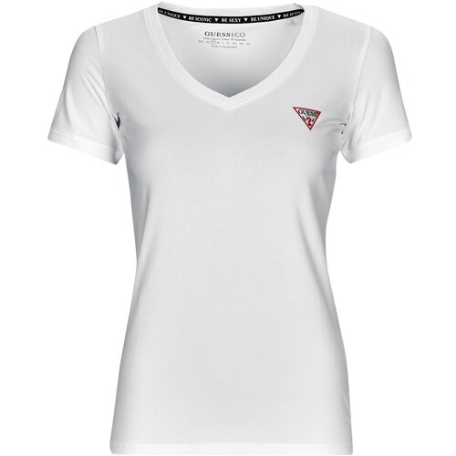 Guess SS VN MINI TRIANGLE TEE Bijela Cijene