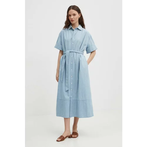 Polo Ralph Lauren Traper haljina midi, oversize, 211935155
