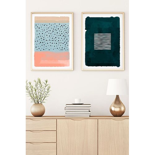 WALLXPERT Uramljena slika Huhu55, 35x50 cm , 2 dijela Cijene