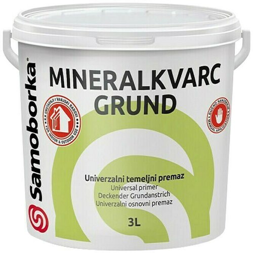 Samoborka Impregnacija mineralkvarc grund, obojeni (3 l) Slike