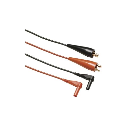 FLUKE komplet mjernih vodova [ krokodilske stezaljke - lamelni utikač 4 mm] crvena, crna TL28A Cijene