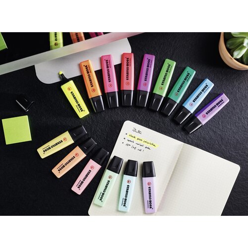 Stabilo Marker za besedilo Boss Pastel, 6 kos Cene
