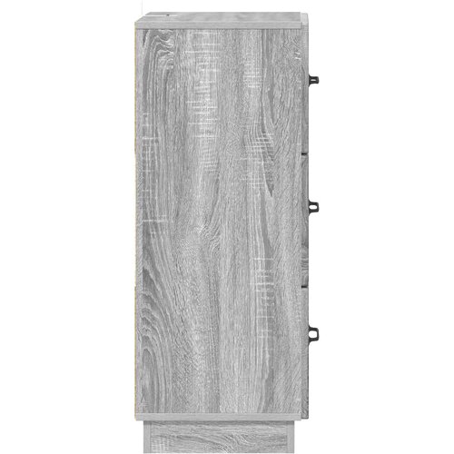  Ormar s ladicama Siva sonoma 33 x 34,5 x 87 cm Slike