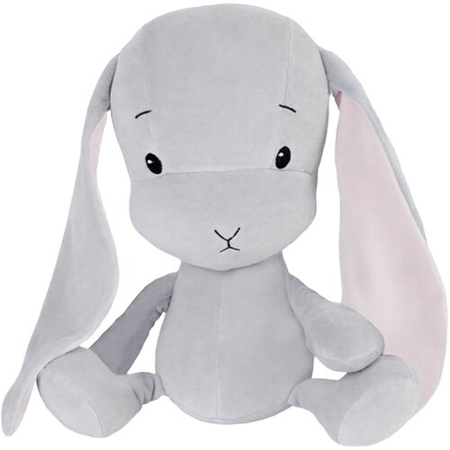 Effiki plišasti zajček bunny grey/pink Cene