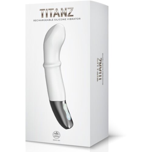 NMC Titanz Vibrator Titanz Ivory White Slike