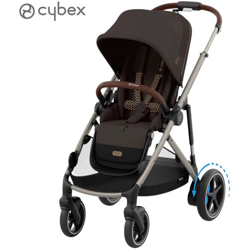 Cybex Gold® dječja kolica e-gazelle&trade; s chocolate brown (taupe frame) Cijene