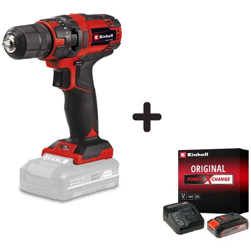 Einhell TC-CD 18/35 Li - Solo Aku bu&scaron;ilica+2,5Ah set /13045 Cene