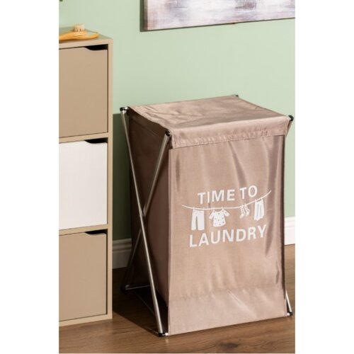 Di.Mo Korpa za veš platnena 44x32x62cm braon Cene