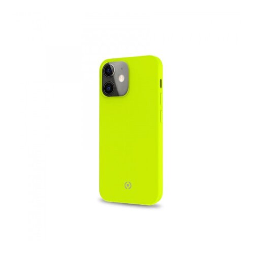 Celly Futrola CROMO za iPhone 13 MINI u FLUORESCENTNO ŽUTOJ boji Slike