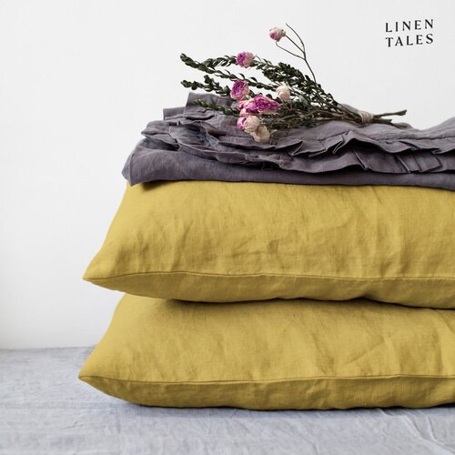 Linen Tales prevleka za vzglavnik 80x80 cm – linen tales Cene