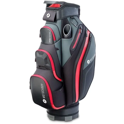 Motocaddy Pro Series 2024 Black/Red Golf torba Cart Bag