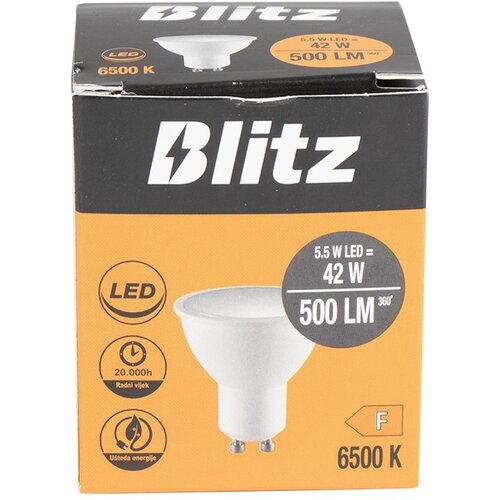 Blitz led žarulja GU10 5.5 w 500 lm 6500 k Cene