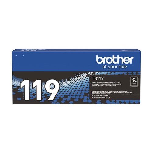Brother Toner TN119, črn, 1.500 strani HL-L1230W/L1232W, DCP-L1630W/1632W Cene