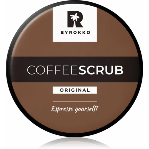 Byrokko Coffee Scrub Coffee Scrub piling za telo s sladkorjem 210 ml