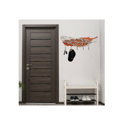 Wallxpert metalna zidna kuka multicolor irene Slike