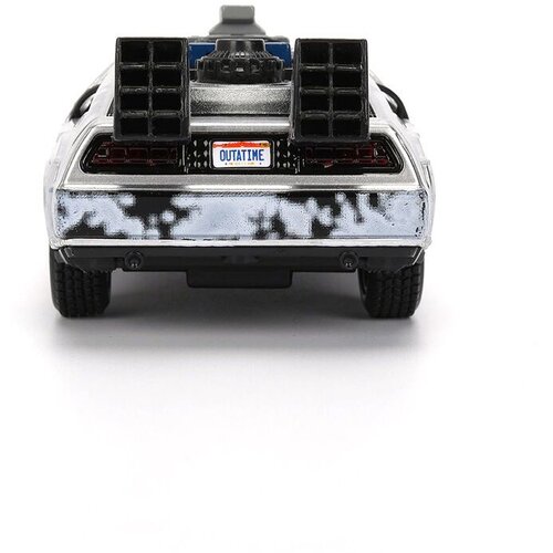  Replika DeLorean Time Machine, ledena izvedba - 40 godina Back to the Future, 1:32 Slike