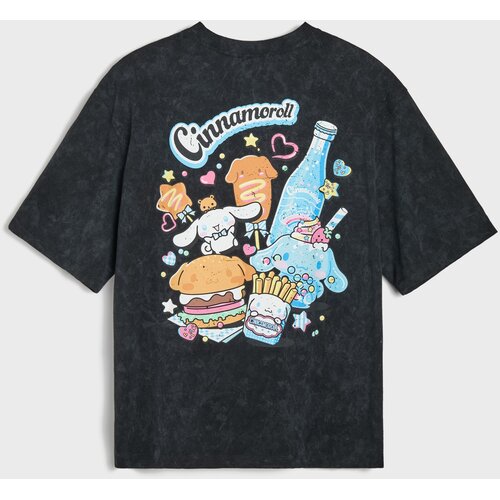 Sinsay Majica kratkih rukava s printom na leđima Cinnamoroll Slike