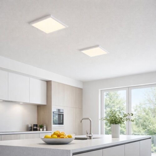 Globo 12380-24W - led plafonsko svetlo lasse LED/24W/230V 3000/4000/6500K bela Slike
