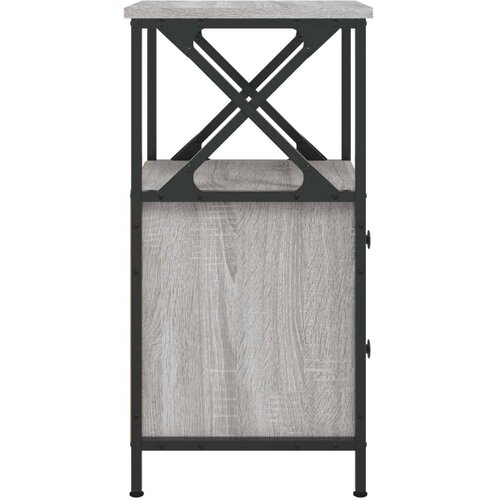 vidaXL Nočna omarica siva sonoma 34x35,5x70 cm inženirski les Cene