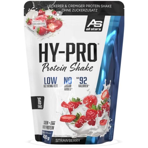 All Stars hy-pro protein shake jagoda, 400 g Cene